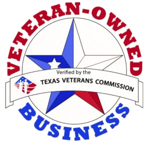Verified veteran-owned business by the Texas Veterans Commission